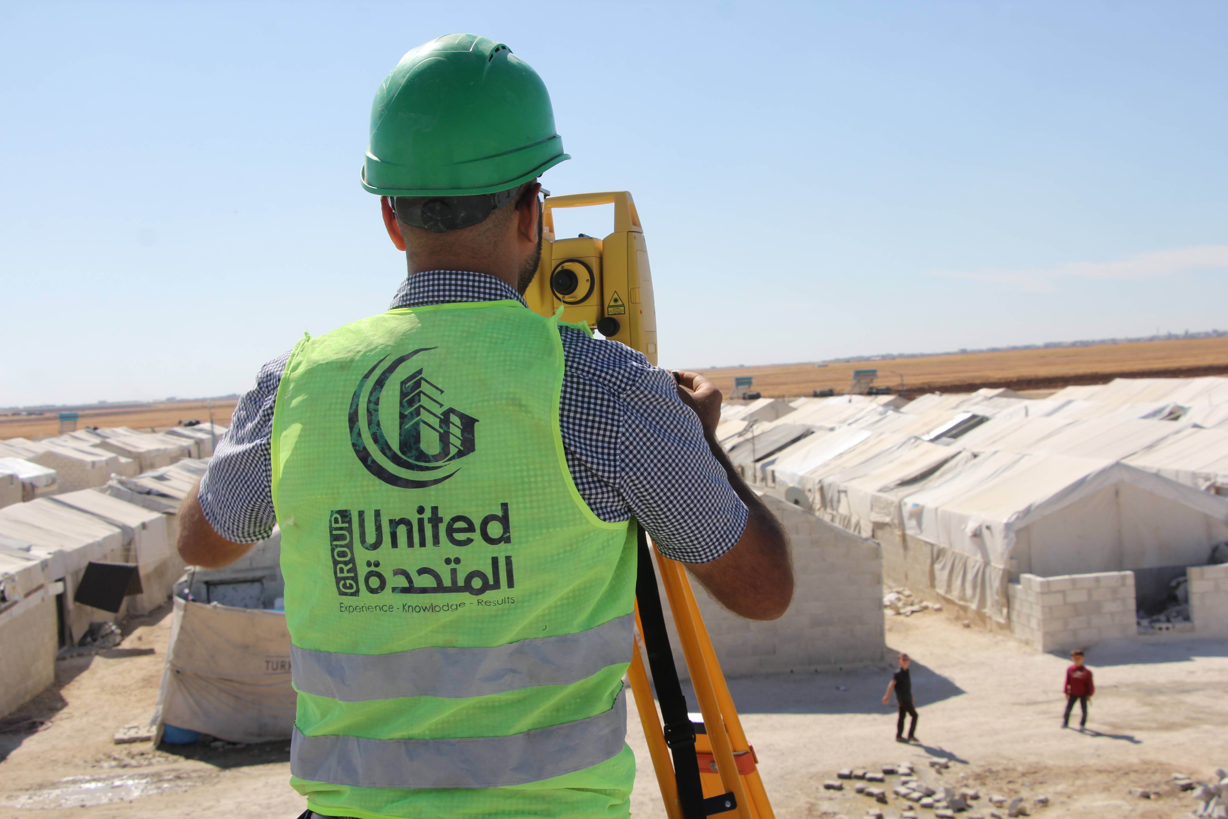 البدء بتنفيذ مشروع الصرف الصحي في مخيم البل